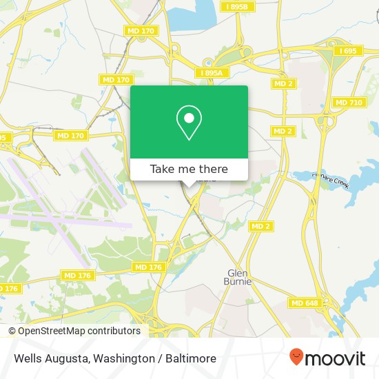 Wells Augusta, Glen Burnie, MD 21061 map