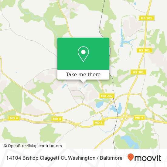 14104 Bishop Claggett Ct, Upper Marlboro, MD 20772 map