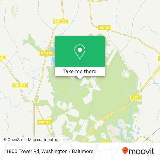 1800 Tower Rd, Aberdeen, MD 21001 map