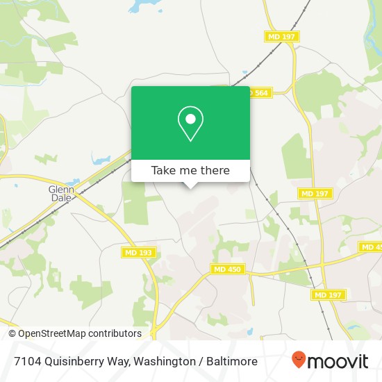 7104 Quisinberry Way, 7104 Quisinberry Way, Bowie, MD 20720, USA map