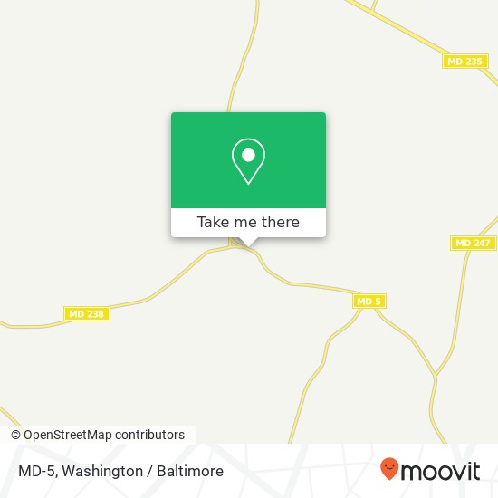 MD-5, Mechanicsville, MD 20659 map