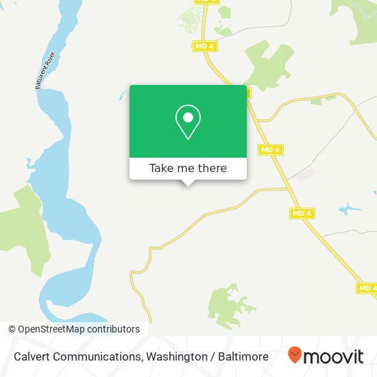 Mapa de Calvert Communications