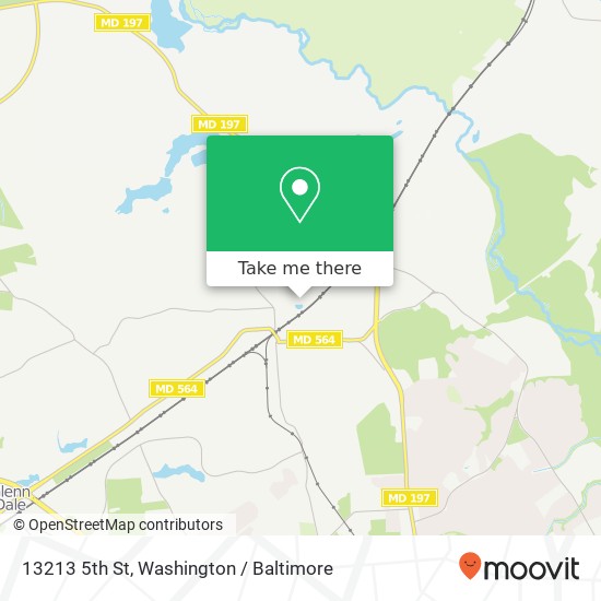 13213 5th St, Bowie, MD 20720 map