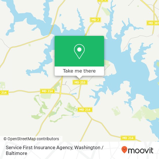 Mapa de Service First Insurance Agency, 160 Mayo Rd