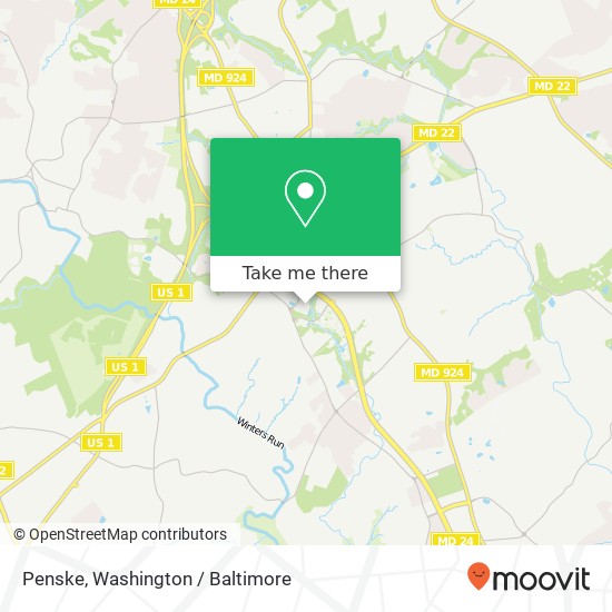 Mapa de Penske, 655 Marketplace Dr