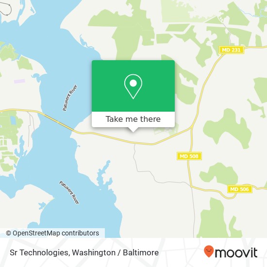 Mapa de Sr Technologies, 130 Skipjack Rd