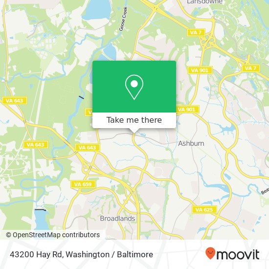 43200 Hay Rd, Ashburn, VA 20147 map