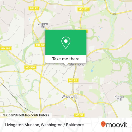 Livingston Munson, Silver Spring, MD 20902 map