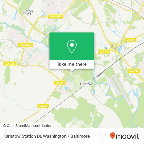 Mapa de Bristow Station Dr, Bristow, VA 20136