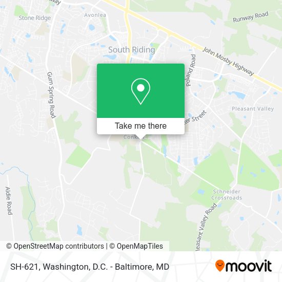 Mapa de SH-621, Chantilly, VA 20152