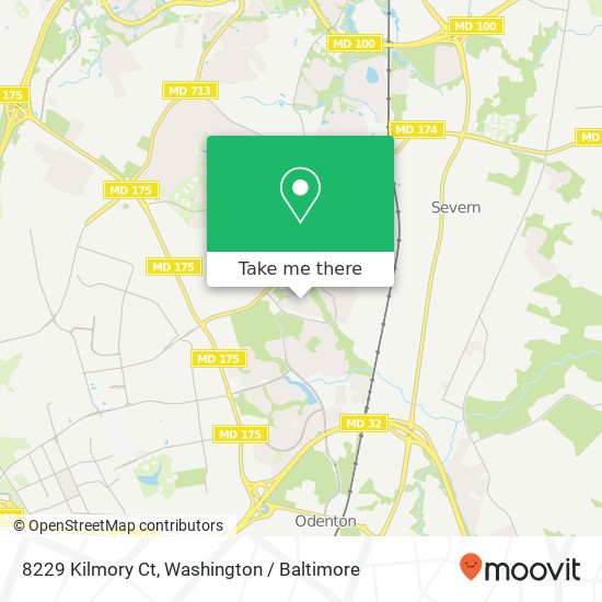 8229 Kilmory Ct, Severn, MD 21144 map