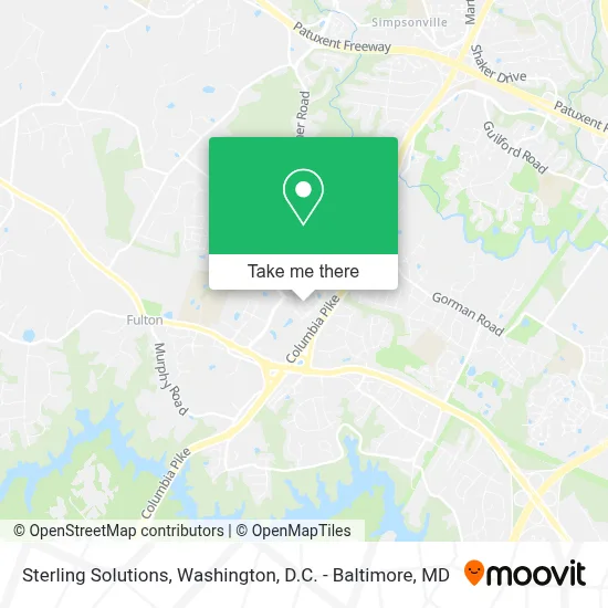 Sterling Solutions map