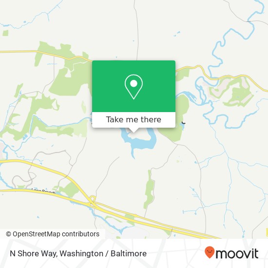N Shore Way, New Market, MD 21774 map