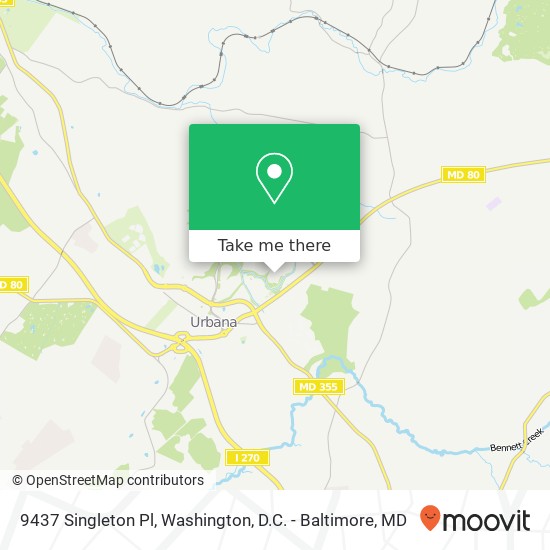 9437 Singleton Pl, Frederick, MD 21704 map