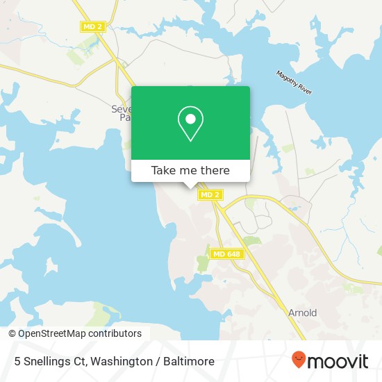 5 Snellings Ct, Severna Park, MD 21146 map