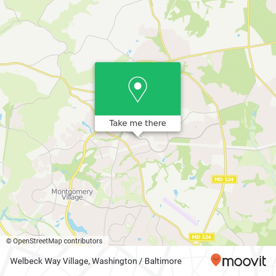 Welbeck Way Village, Montgomery Village, MD 20886 map
