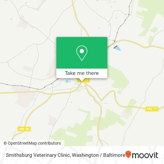 Mapa de Smithsburg Veterinary Clinic, 22949 Jefferson Blvd