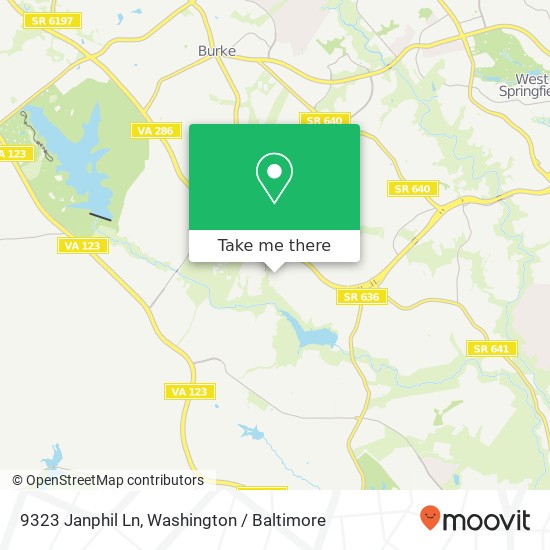 9323 Janphil Ln, Springfield, VA 22153 map