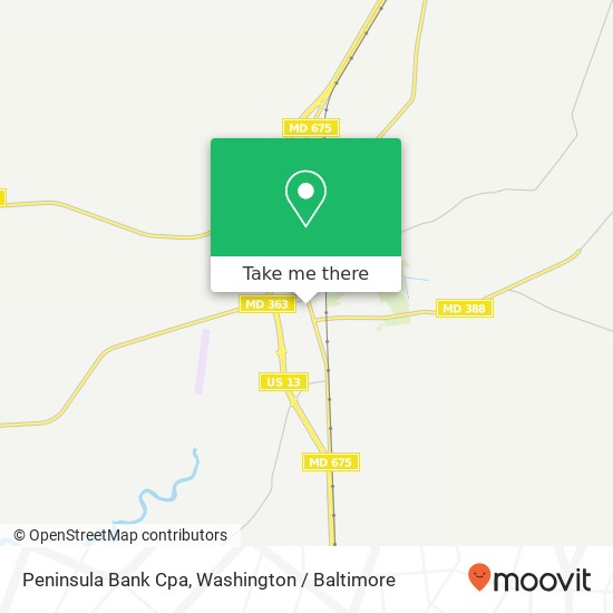 Mapa de Peninsula Bank Cpa, 11732 Somerset Ave