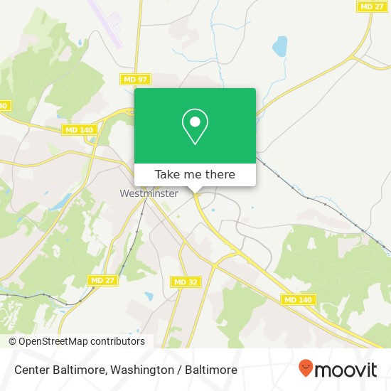 Center Baltimore, Westminster, MD 21157 map