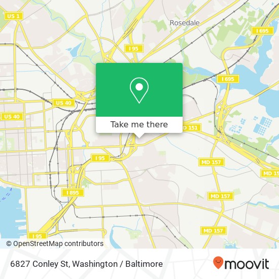 6827 Conley St, Baltimore, MD 21224 map