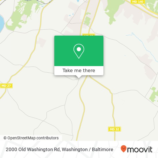 2000 Old Washington Rd, Westminster, MD 21157 map