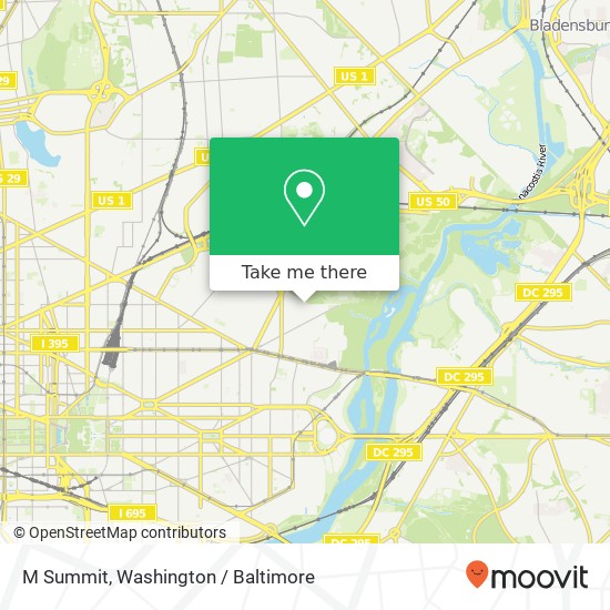 M Summit, Washington, DC 20002 map