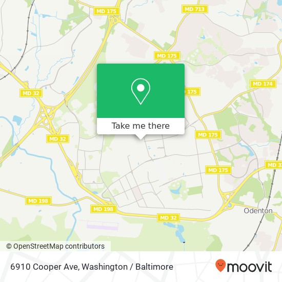 6910 Cooper Ave, Fort Meade, MD 20755 map