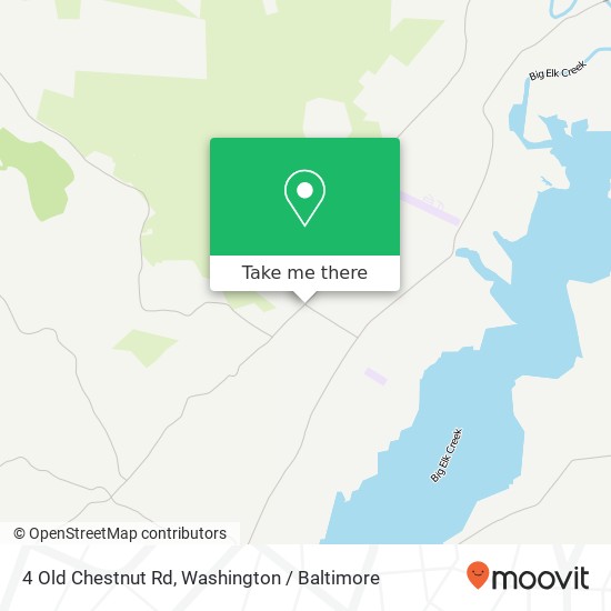 Mapa de 4 Old Chestnut Rd, Elkton, MD 21921