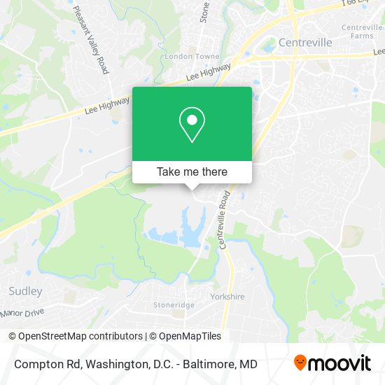 Compton Rd map