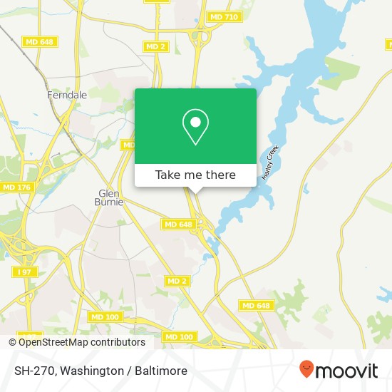 SH-270, Glen Burnie, MD 21060 map