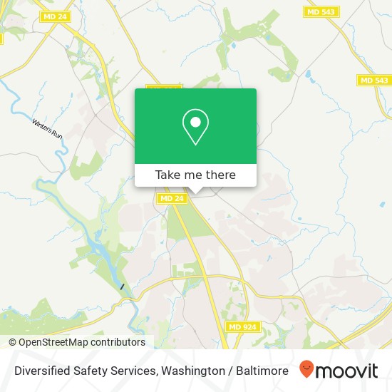 Diversified Safety Services, 108 E Wheel Rd map