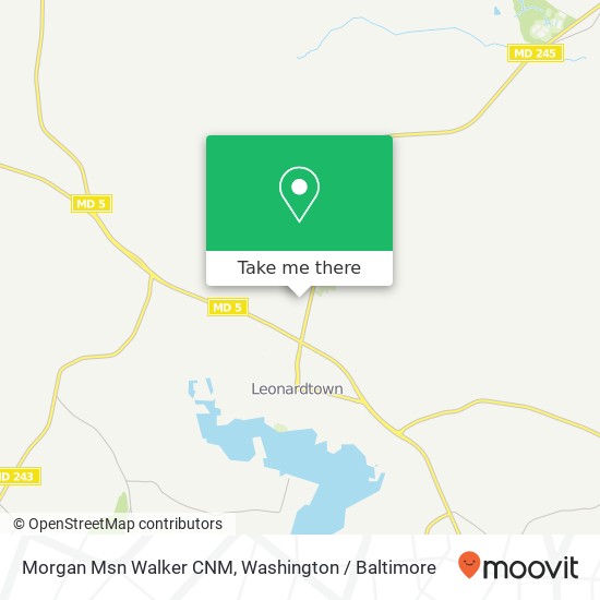 Mapa de Morgan Msn Walker CNM, 41680 Miss Bessie Dr