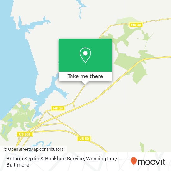 Mapa de Bathon Septic & Backhoe Service, 400 4H Park Rd