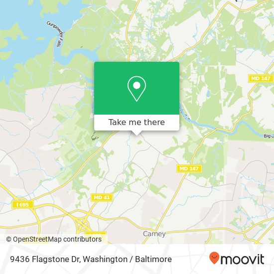 9436 Flagstone Dr, Parkville, MD 21234 map