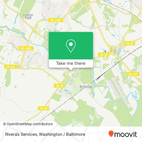 Rivera's Services, 11701 Nokesville Rd map
