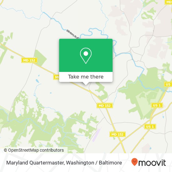 Maryland Quartermaster, 1307 Old Fallston Rd map