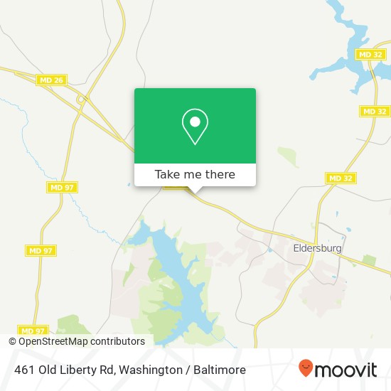 461 Old Liberty Rd, Sykesville, MD 21784 map