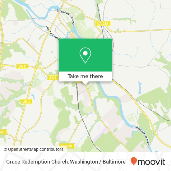 Mapa de Grace Redemption Church, 203 Tyler St