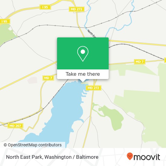 Mapa de North East Park, North East, MD 21901