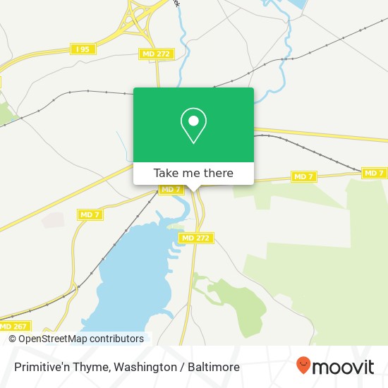 Mapa de Primitive'n Thyme, 32 S Main St