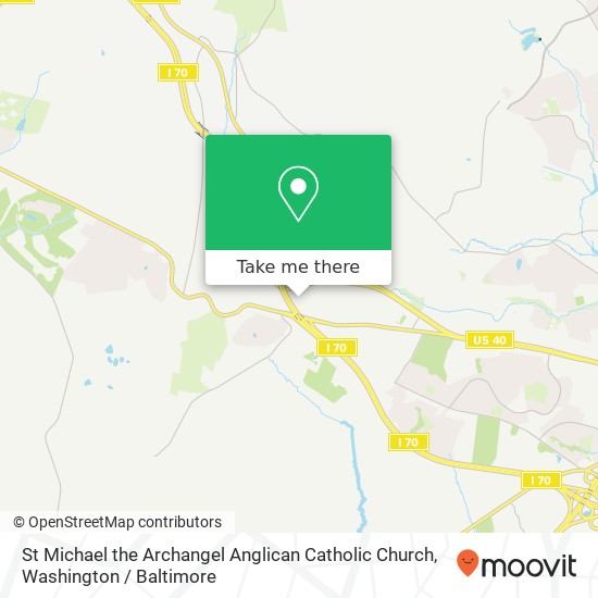 St Michael the Archangel Anglican Catholic Church, 6938 N Clifton Rd map