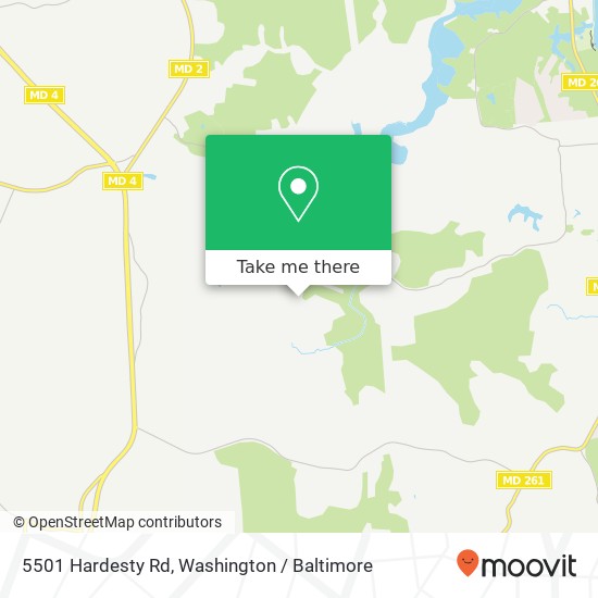5501 Hardesty Rd, Sunderland, MD 20689 map