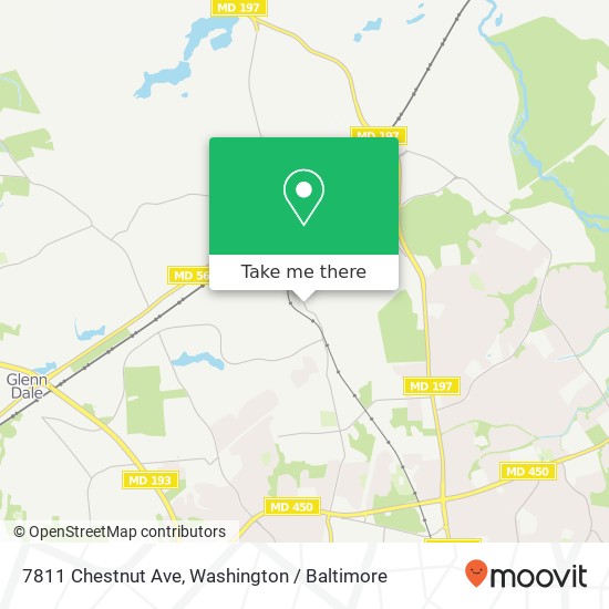 7811 Chestnut Ave, Bowie, MD 20715 map