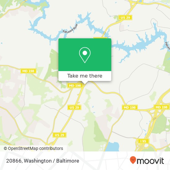 20866, Burtonsville, MD 20866, USA map