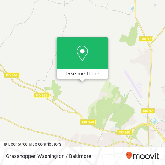 Grasshopper, 1242 Hughes Shop Rd map