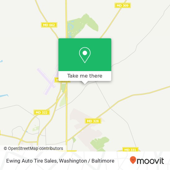 Ewing Auto Tire Sales, 9180 Chapel Rd map