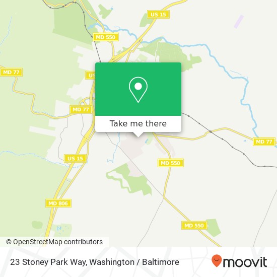 23 Stoney Park Way, Thurmont, MD 21788 map