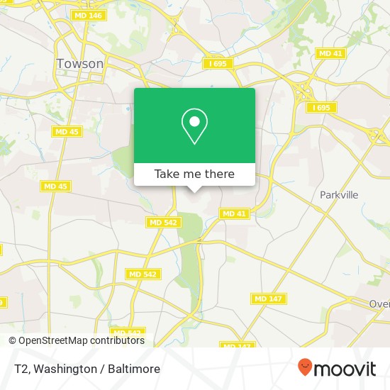T2, 1013 Halstead Rd T2, Parkville, MD 21234, USA map