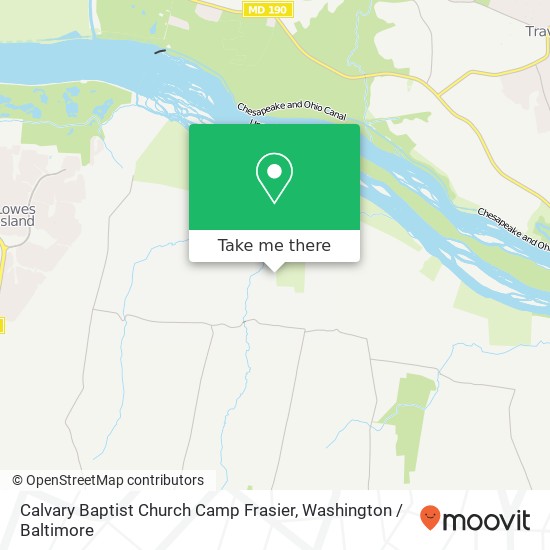 Calvary Baptist Church Camp Frasier, 220 Springvale Rd map